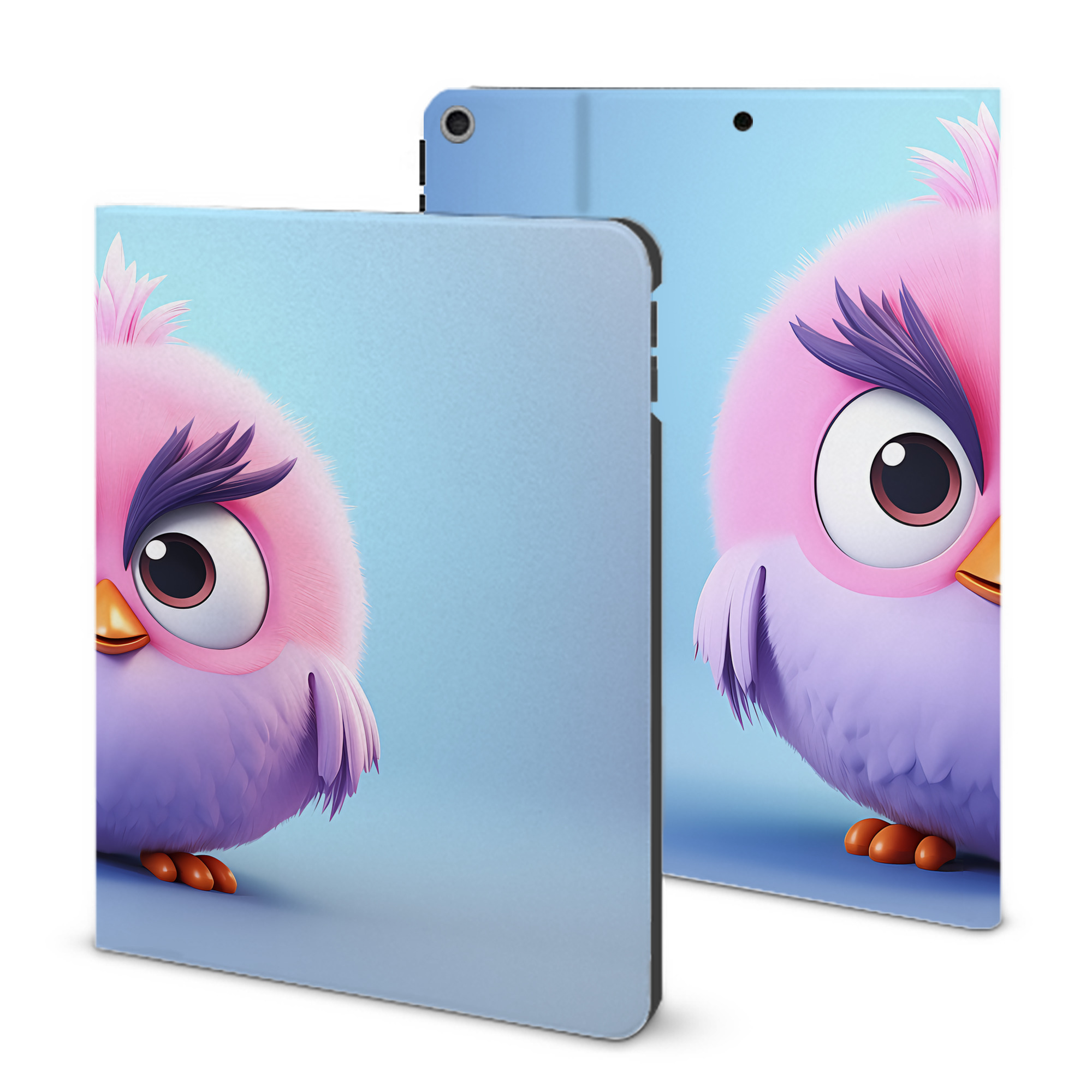 （画像用） Angry Birds アングリーバード IPad ケース ブック型 PUレザー TPU 耐衝撃 軽量 薄型 ペン収納なし 全面保護 IPad 各モデル対応